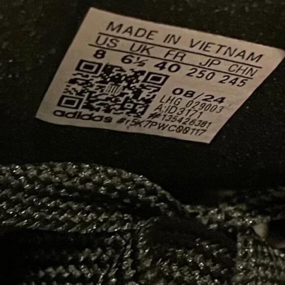 NEW Adidas ORIGINALS CAMPUS 00s Women's Shoes BLK WHITE PINK US Size 8 Authentic - Picture 5 of 7